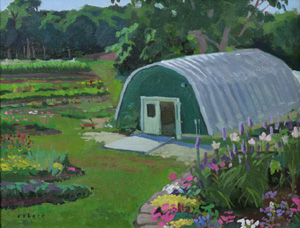 Oil Painting by Hillary Osborn.