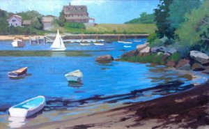 Oil Painting by Hillary Osborn.